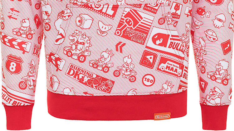 Mario Kart™ - All Over Print Hoodie - 3XL - Nintendo